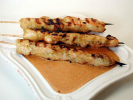 Chicken Satay with Peanut Sauce