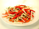 Jicama and Red Bell Pepper Salad